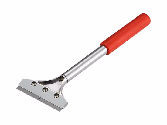 Floor Wall Scraper with Zinc Electroplating Handle 4X12inches 