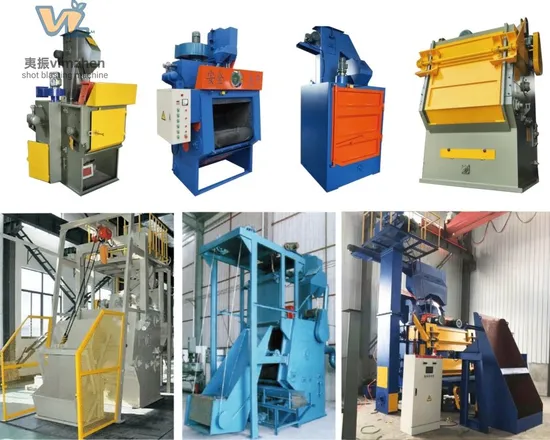 Hot Sale Small Castings Cleaning Rotary Table Turnable Type Shot Blasting Machine for Sale