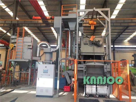 Drum Type Shot Blasting Machine for Small and Fragile Parts 