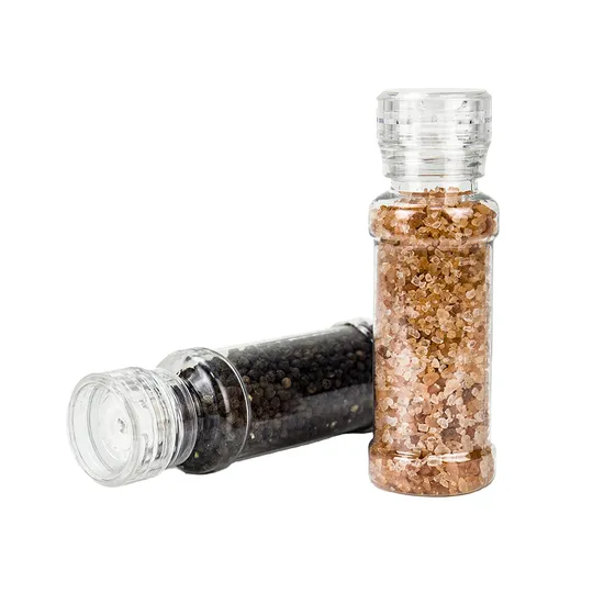 Premium Hot Selling Wholesale 200ml Pet Salt and Pepper Grinder 