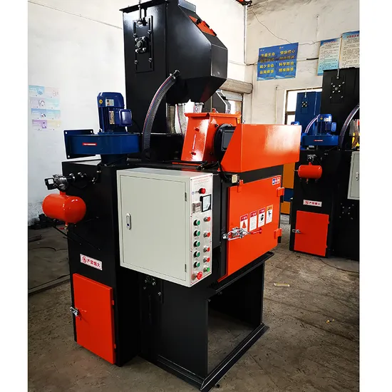 Customize Q324 Tumble Belt Shot Blasting Machine Small Cleaning Equipment. 