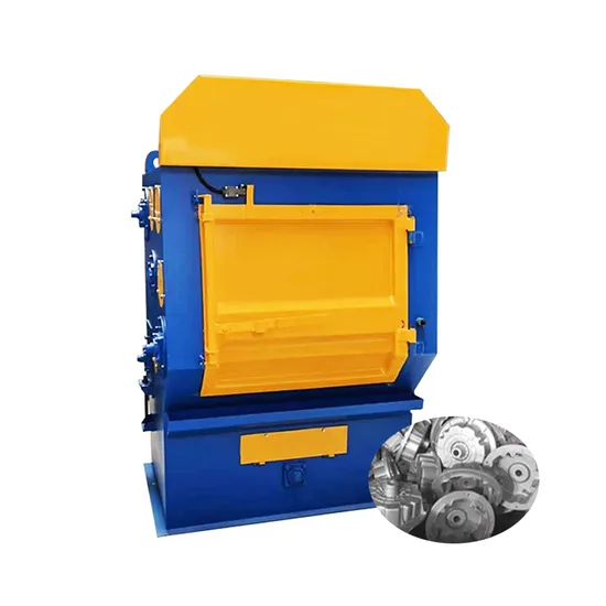 Industrial Sandblasting Vibration Cleans Metal Surfaces Tumbler Track Type Shot Blasting Machine 