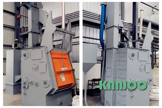 Steel Rotoblast Shot Blasting Machine for Small Parts 