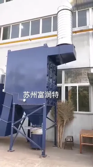 Robust Vertical Dust Collector with Cartridge Filtration Technology 