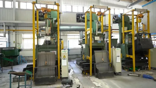 Factory Price Automatic Crawler Tumble Belt Shot Blasting Machine for Cleaning Small Castings 