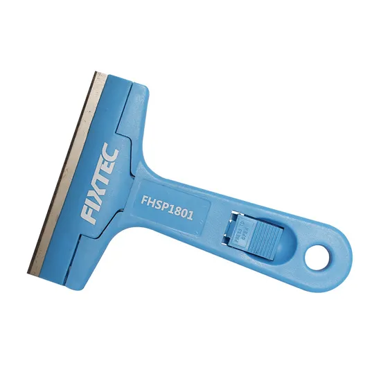 Fixtec Paint Scraper Tools Glass Window Cleaning Scraper Multi Function Window Floor Cleaning Hand Scraper 