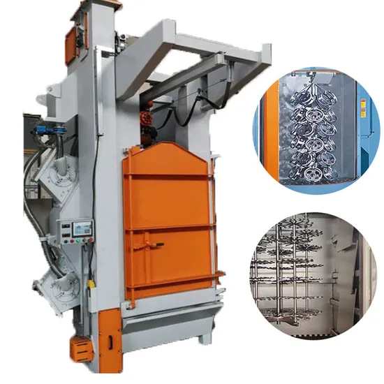 Qingdao Factory Price Hook Type Shot Blasting Machine for Small Metal Parts Cleaning 