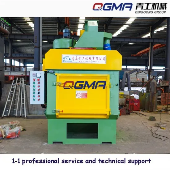 Robust Rubber Belt Shot Blasting Machine for Industrial